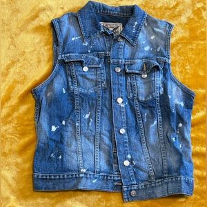 American Living Denim Vest | Acid Design